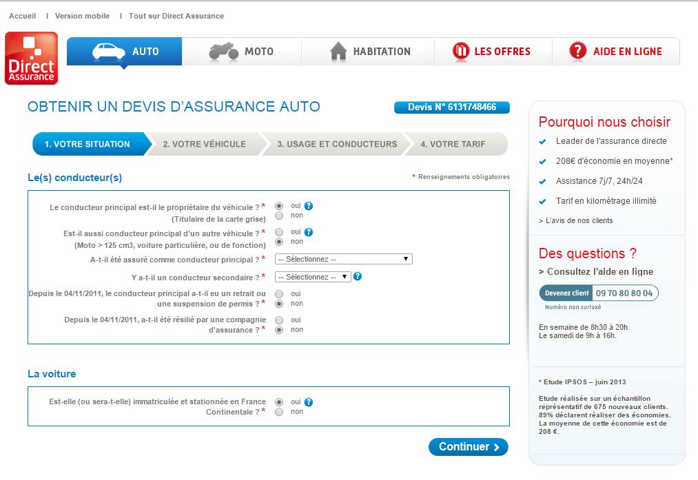 Coupon de remise Direct