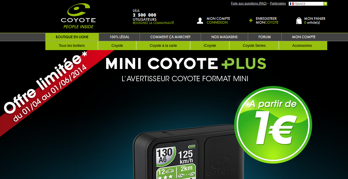 Offre Coyote