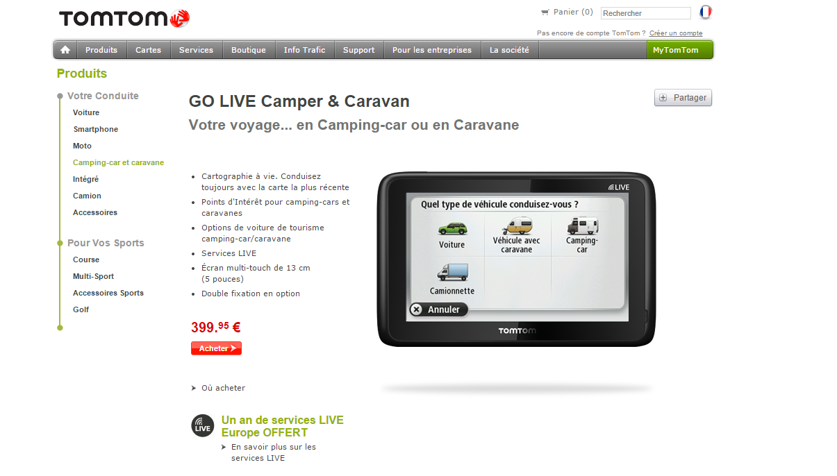 Offre TomTom
