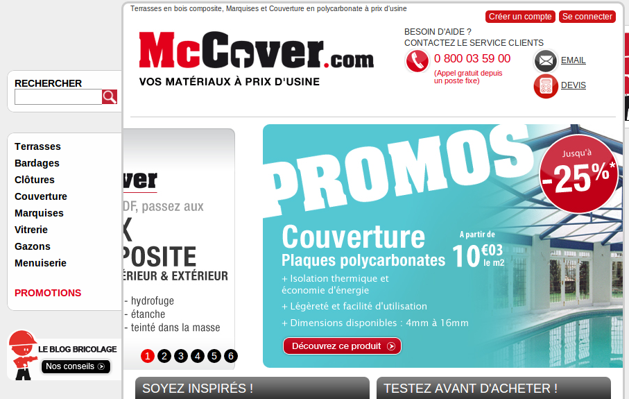 Offre McCover