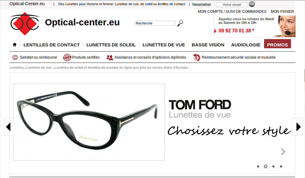 discounts Optical Center