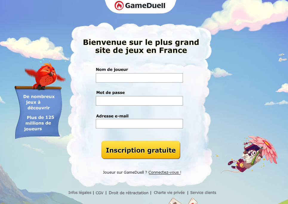 Coupon de remise Game Duell