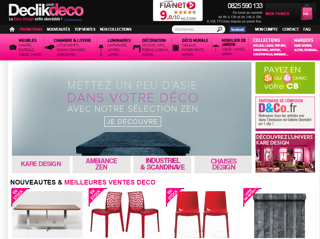 Code de réduction Declikdeco