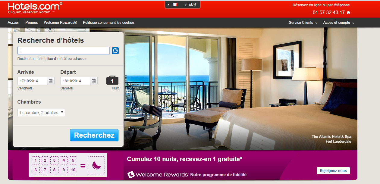 Offre Hotels.com