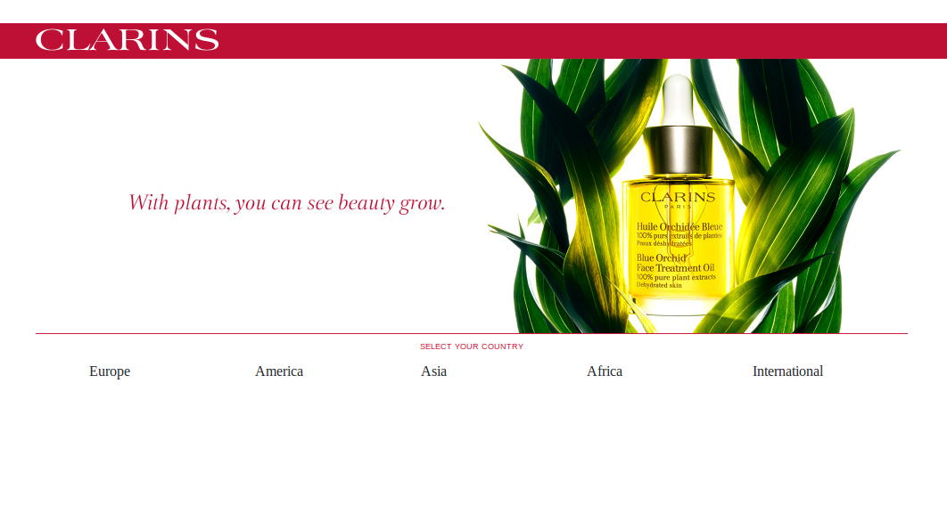 Offre Clarins
