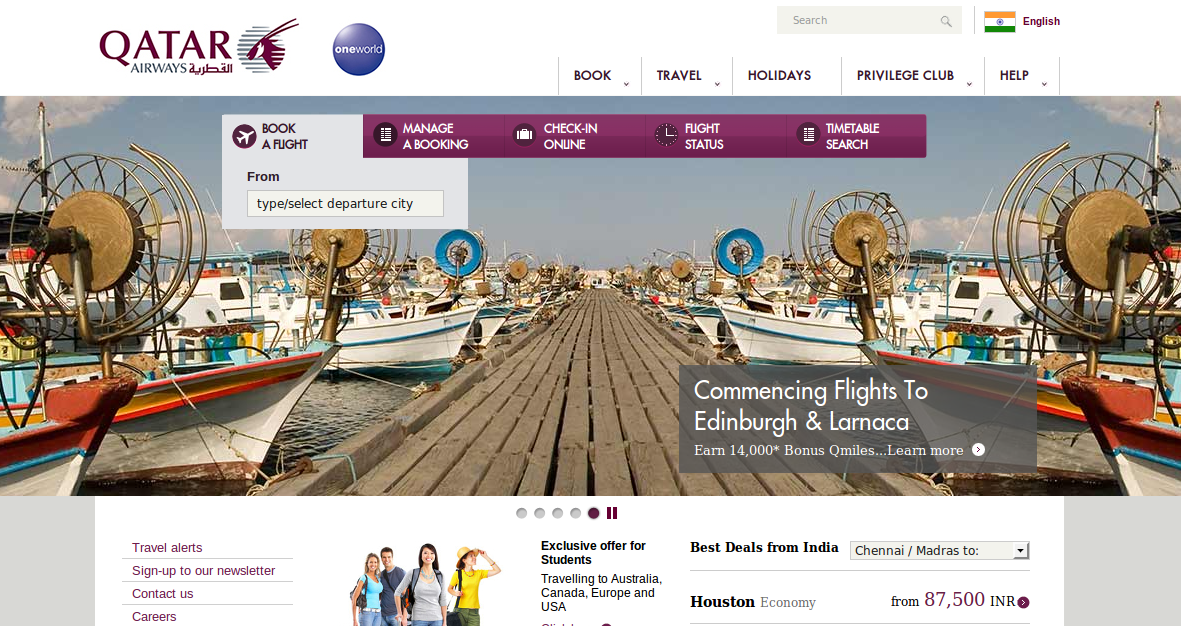 Promotion Qatar Airways