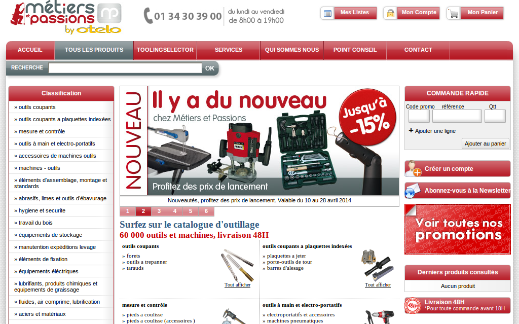 Offre Métiers et Passions