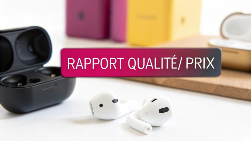 Écouteurs bluetooth meilleur rapport qualité prix