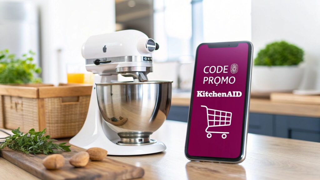 Trouver un code promo kitchenaid et faire des économies
