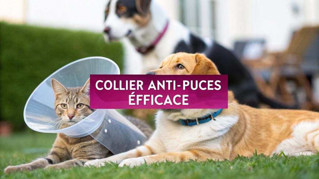 Choisir un collier anti puces efficace pour votre animal
