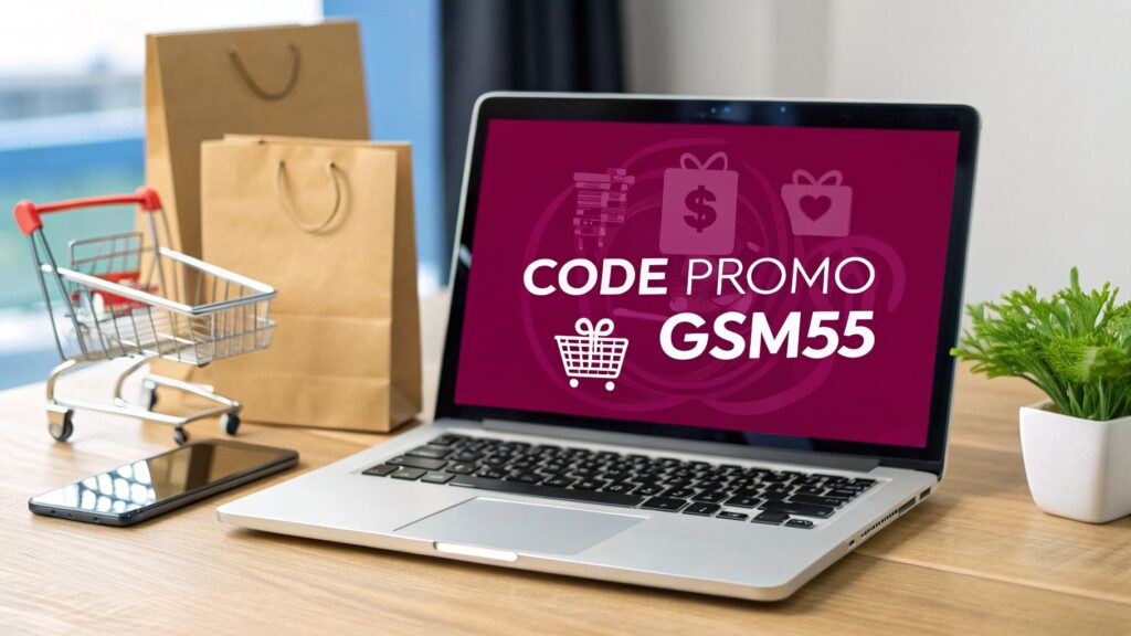 Guide pour trouver un code promo gsm55 valide