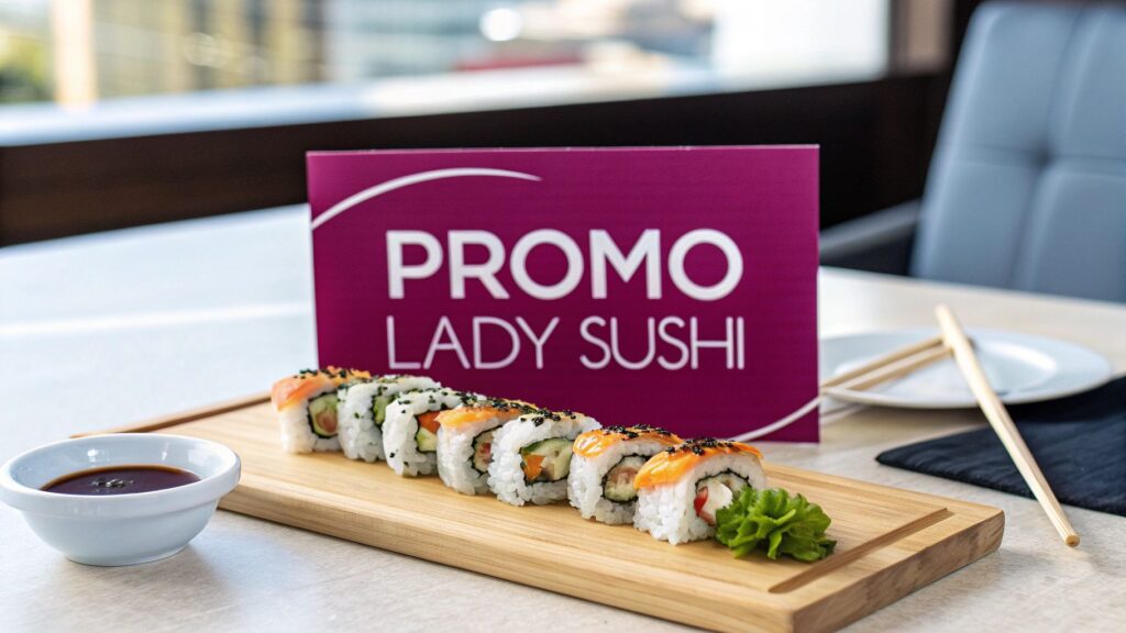Comment obtenir un code promo lady sushi et réduire sa facture ?