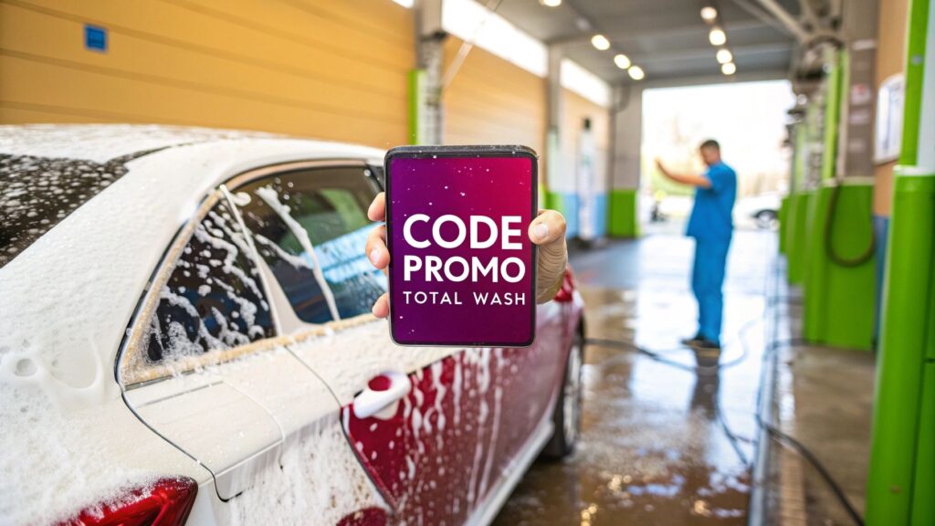 Le guide du code promo total wash pour économiser