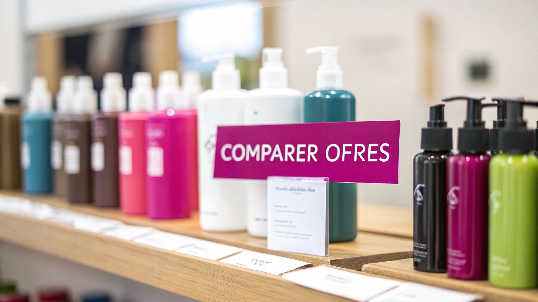 Soins capillaires Myriam K posés sur une surface élégante