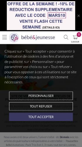 Code Promo Bebe Et Jeunesse France 10 De Remise En Juin 21 Codes Promos Bebe Et Jeunesse